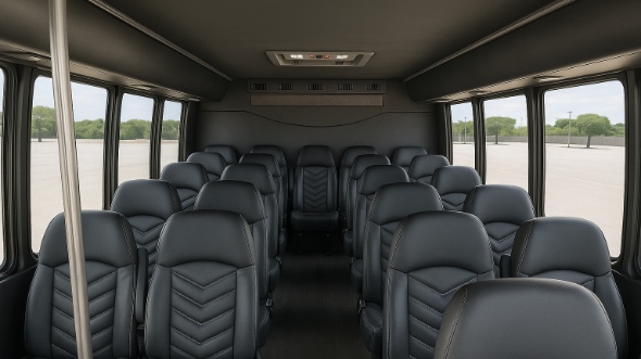 20 Passenger Minibus Interior
