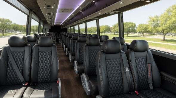 20 Passenger Minibus Interior