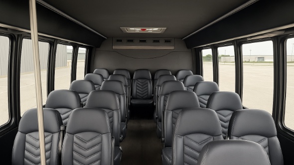 20 Passenger Minibus Interior