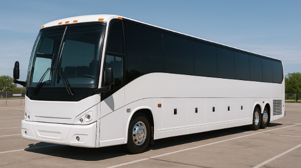 Exterior of Pomona Party Bus Company's 40 Passenger Party Bus in Pomona