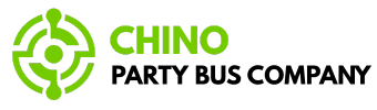chino party bus company logo