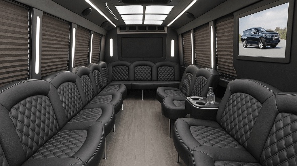 pomona 25 passenger party bus rental