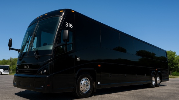 pomona employee shuttle charter bus rental