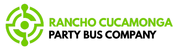 rancho cucamonga party bus company logo