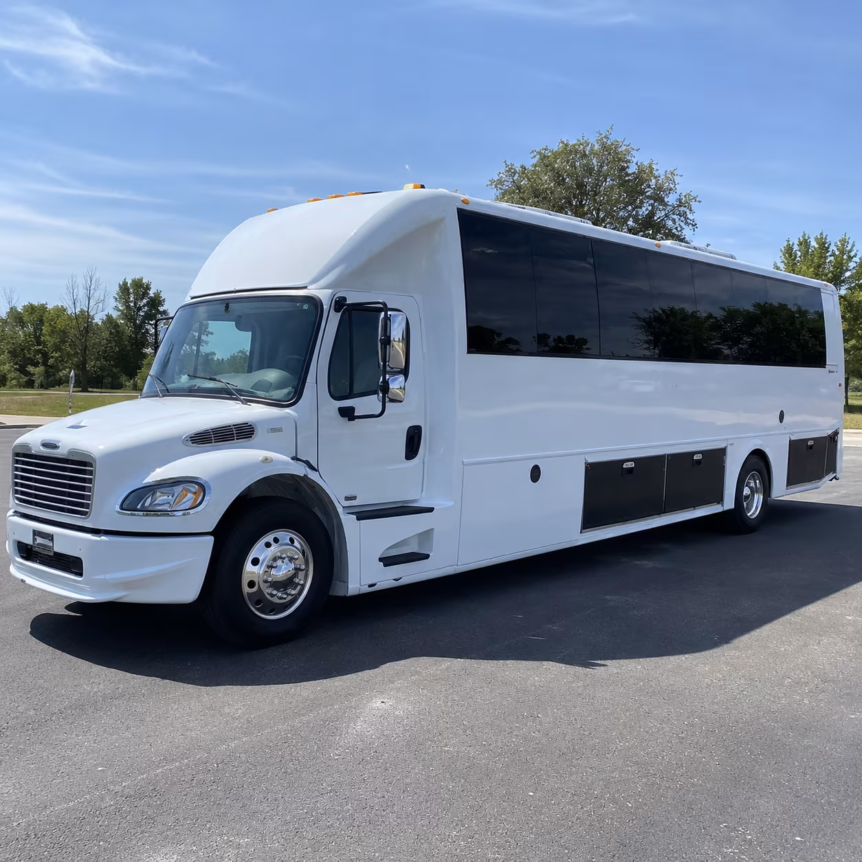 28 Passenger Party Bus Exterior