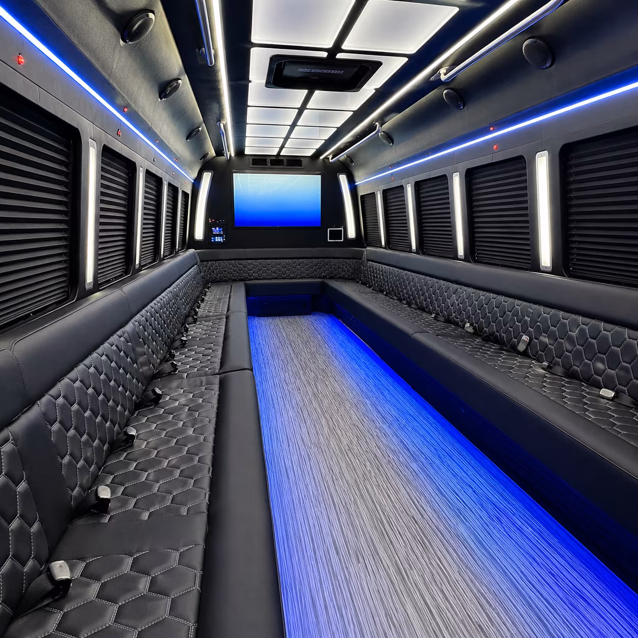 minibus interior