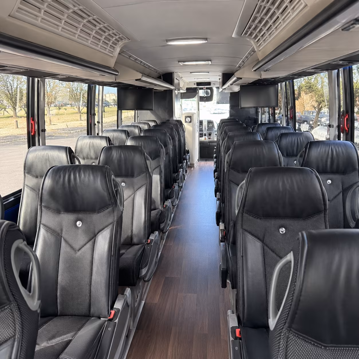 Pomona Airport Shuttle & Transportation party bus exterior