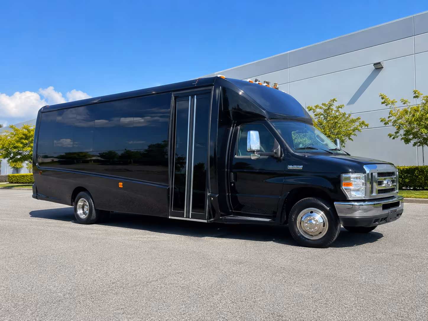 Pomona Private Event Transportation party bus interior