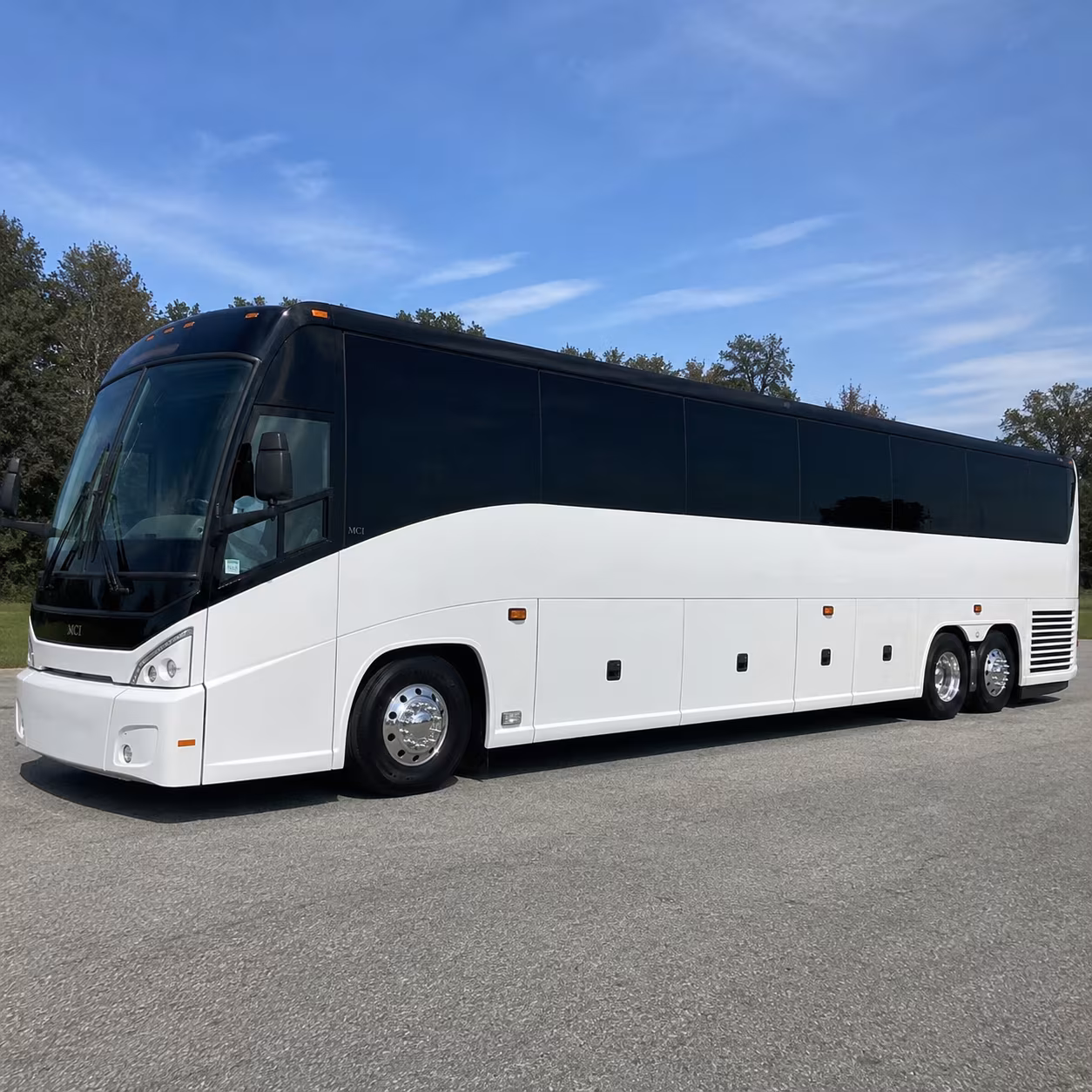 Pomona School Event Transportation party bus exterior