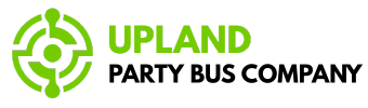 upland party bus company logo