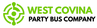 west covina party bus company logo